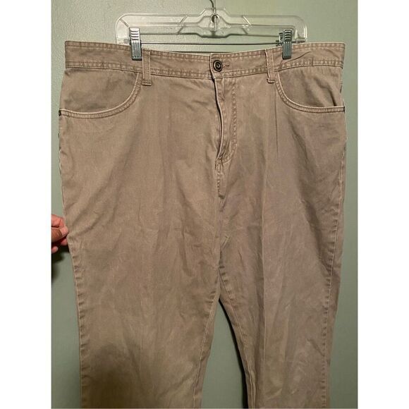 RedHead Jeans Beige Stretch Denim Straight Cotton Casual 40 By 30 - Picture 3 of 7